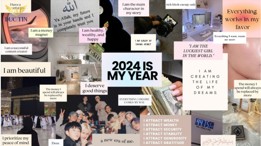 Làm vision board là cách manifest được nhiều người sử dụng